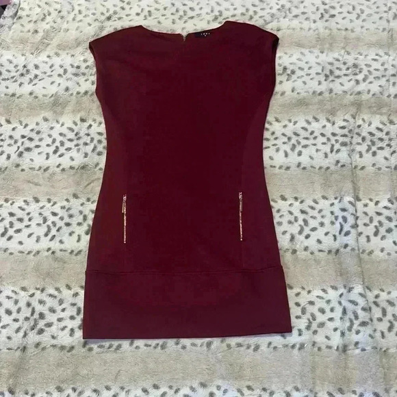 Women’s Maroon Luna Dress - Picture 1 of 3